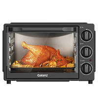 Galanz 格兰仕 电烤箱32升大容量 机械式 烤红薯烤肉 三层烤位 多功能家用旋钮电烤箱 旋钮烤箱 32L