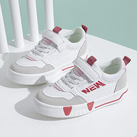 WARRIOR 回力 夏季时尚儿童小白鞋轻便舒适耐磨低帮板鞋运动休闲鞋