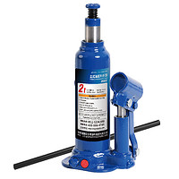 TORIN 蓝色焊接立式液压千斤顶 汽修工具长压杆线下专用款2吨
