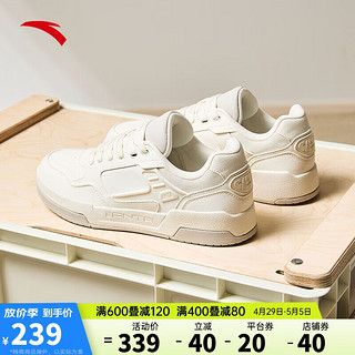 ANTA 安踏 板鞋男鞋休闲鞋夏季小白鞋厚底耐磨运动鞋商场同款112418017