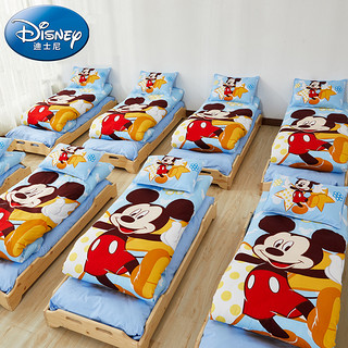 Disney 迪士尼 儿童幼儿园被子三件套六纯棉宝宝午睡被套被褥入园床上用品