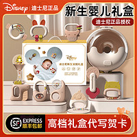 Disney 迪士尼 新生婴儿礼物初生婴儿礼盒安抚玩具满月礼宝宝女孩新生儿