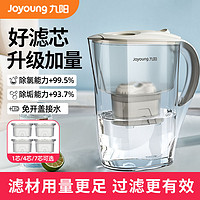 百亿补贴：Joyoung 九阳 净水壶自来水活性炭过滤器家用厨房净水器滤水壶便携净水杯