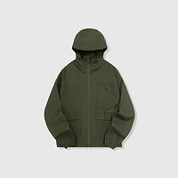 Gap 盖璞 UPF40+轻薄半高领男士户外遮阳衣 877472 深绿色 XL