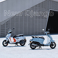 PEUGEOT 标致 摩托 New Django 150cc 复古踏板摩托车 碳晶黑/闪光银 定金