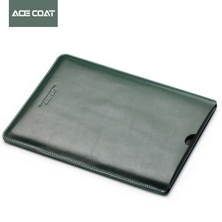 ACE COAT适用华为笔记本电脑包Matebook13内胆包14S保护套XPro14.2皮袋D16 【电脑包+电源包】墨绿 MateBook X Pro（14.2英寸）适用