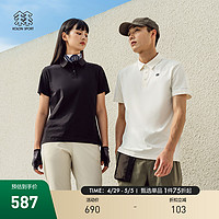 KOLON SPORT KOLONSPORT可隆男女同款运动户外POLO衫夏季翻领短袖