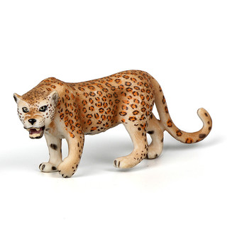 玛奇乐（MECHILE）仿真野生动物模型玩具大象长颈鹿大熊猫认知启蒙儿童 猎豹