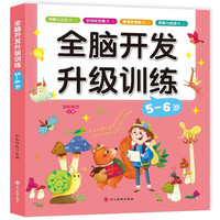 5-6岁全脑开发升级训练 培养观察记忆力空间知觉能力逻辑思维能力想象与创造力启蒙认知专注力启蒙游戏书