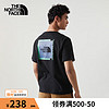 北面 短袖T恤81MU JK3/黑色 M/170（建议拍小一码）