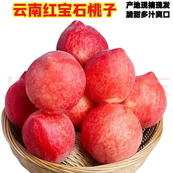 钱小二 云南红宝石 桃子 水蜜桃 5斤
