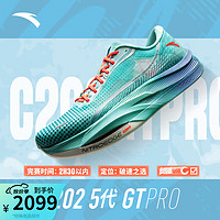 ANTA 安踏 C202 5代 GT PRO丨运动鞋男鞋氮科技马拉松竞速碳板跑步鞋子男 云海245-2 42
