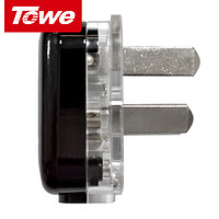 Towe 同为 TW-F-CT-G10 10A国标PDU电源自配线插头 5个装