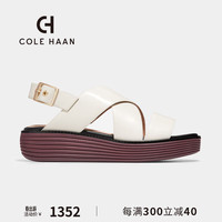 colehaan/歌涵 女士凉鞋 2024春夏白色轻巧透气通勤时尚休闲鞋W29419 白色 37