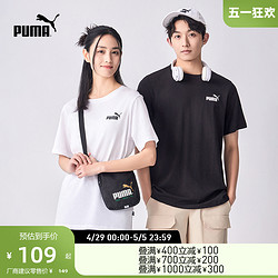 PUMA 彪马 官方新款男女休闲纯棉圆领短袖T恤 ESS LOGO TEE 683484