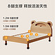  五一放价、家装季：京东京造 BK03 实木儿童床 1.2×2米　