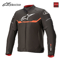 Alpinestars TSPS a星摩托车骑行服机车服骑士服防水保暖秋冬季骑行服夹克 黑红荧光(亚洲版） S