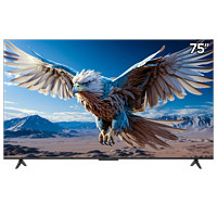 FFALCON 雷鸟 鹏6 24款 75英寸电视 4K超薄全面屏MEMC 3+64G 75S375C