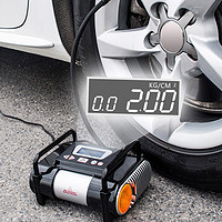 嘉西德 0390 智能预设胎压车载充气泵 12V便携式汽车用轮胎打气泵