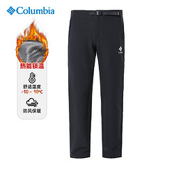 Columbia 哥伦比亚 2023秋冬新品哥伦比亚户外运动男裤热能保暖拒水弹力冲锋裤XM4152