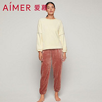 百亿补贴：Aimer 爱慕 新品期许圆领长袖长裤分身套装SJAM466831