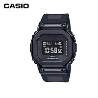 CASIO 卡西欧 G-SHOCK系列 休闲运动经典小方块石英女士手表 GM-S5600SB-1DR