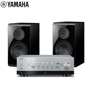 雅马哈（Yamaha）R-N800A+NS-800A两分频书架音箱流媒体高保真HIFI功放钢琴漆表面功放颜色备注 R-N800A+NS-800A功放音箱套装