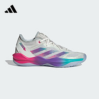 adidas 阿迪达斯 Adizero Select 2.0团队款实战轻量篮球鞋男女阿迪达斯 亮白/洋红/粉白 43