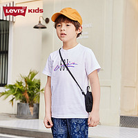 Levi's 李维斯 儿童童装短袖T恤LV2322217GS-003 明亮白 110/52