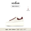 HOGAN【檀健次同款系列】女鞋2024H-STRIPES休闲饼干鞋厚底鞋 米白/棕 34 拍小半码