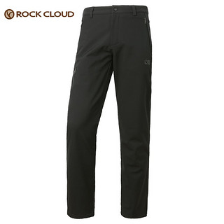 Rock Cloud 岩云RockCloud新款秋冬户外保暖防泼水防风情侣同款长裤M1软壳裤