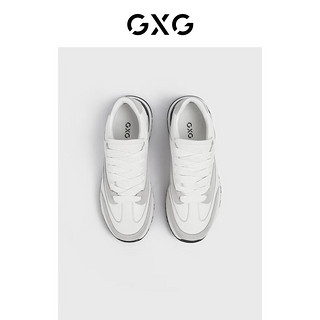 GXG男鞋运动鞋休闲鞋轻便时尚鞋男休闲鞋运动鞋男款鞋子 白色 41