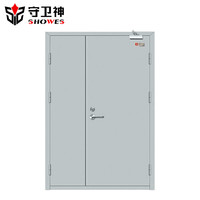 守卫神 甲级钢质防火门 隔热子母门 带闭门器