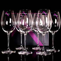 LUCARIS 原装进口Lucaris水晶红酒杯葡萄酒杯杯家用高脚杯满6只送杯架