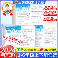 《2024新版王朝霞单元+期末活页卷》（1-6年级）（人教北师苏教）