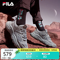 FILA 斐乐 官方男跑步鞋火星鞋二代2024潮流运动鞋轻便透气老爹鞋