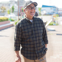瑞质 爸爸长袖衬衫男中老男装年加厚秋装保暖宽松衬衣格子爷爷春秋季中年老爸老年人衣服 绿色格 XL/180