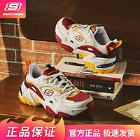 百亿补贴：SKECHERS 斯凯奇 跑步鞋运动鞋女款运动休闲鞋学院风舒适跑步鞋