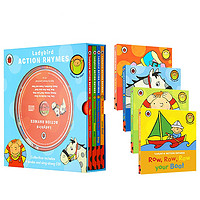 小瓢虫纸板书（4册）Ladybird 英文进口原版童书绘本  Action Rhymes