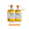 cdf会员购：Dewar's 帝王 四次陈酿21年灼石桶调和苏格兰威士忌双瓶装46%vol 750ml