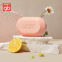 gb 好孩子 HAPPY  FRUIT 葡萄柚内衣洗衣皂150g（5块装）-葡萄柚精华系列