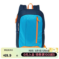 DECATHLON 迪卡侬 运动背包轻便登山包学生书包经典蓝15升成人儿童通用款4536966