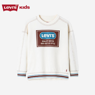 Levi's 李维斯 儿童童装卫衣LV2312066GS-002 古老白 100/52