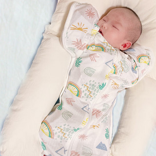 婴儿投降式防惊跳睡袋夏季薄
