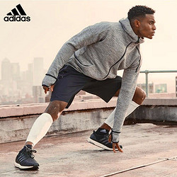 adidas 阿迪达斯 护腿套加压袜套跑步骑行护具装备男女防晒透气运动小腿袜
