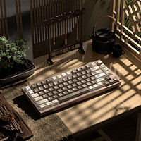 SKN 青鸟75机械键盘无线三模铝坨坨客制化Gasket结构热插拔rgb套件