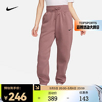 NIKE 耐克 女子OVERSIZE风高腰运动裤 SPORTSWEAR FLEECE DQ5888-208 M