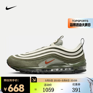 NIKE 耐克 AIR MAX 97 SE 男子运动鞋 FB9619-001 41