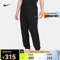 NIKE 耐克 男子法式毛圈长裤 SOLO SWOOSH DX0816-010 XL