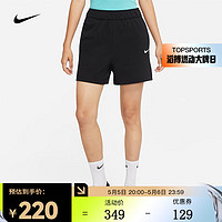 NIKE 耐克 SPORTSWEAR 女子针织短裤 DM6729-010 L